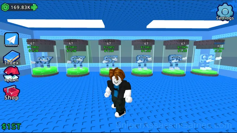 Collect and squeeze the brainrot gameplay screenshot 4