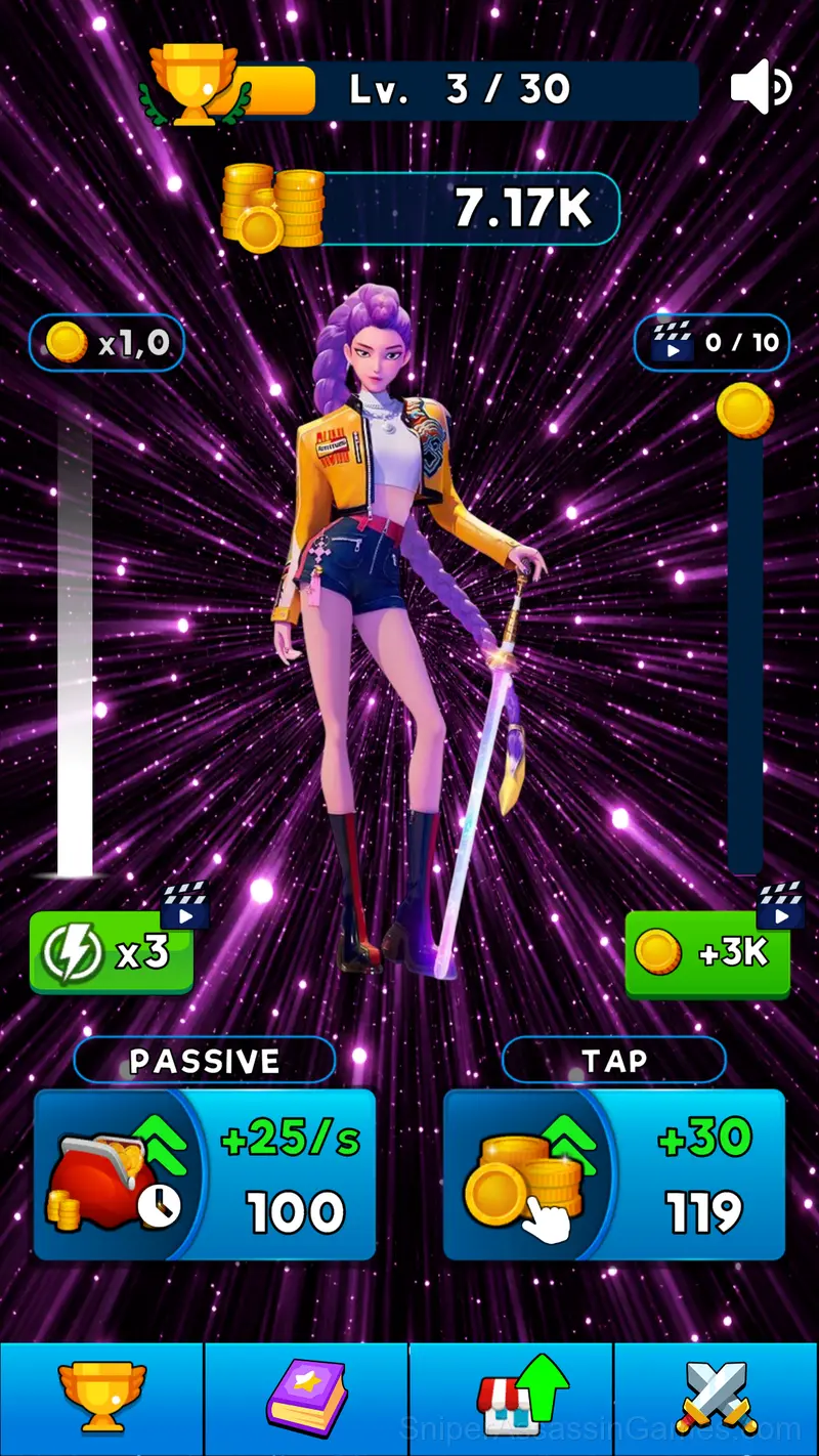 Rumi Mira Zoey: K-Pop Hunters gameplay screenshot 1