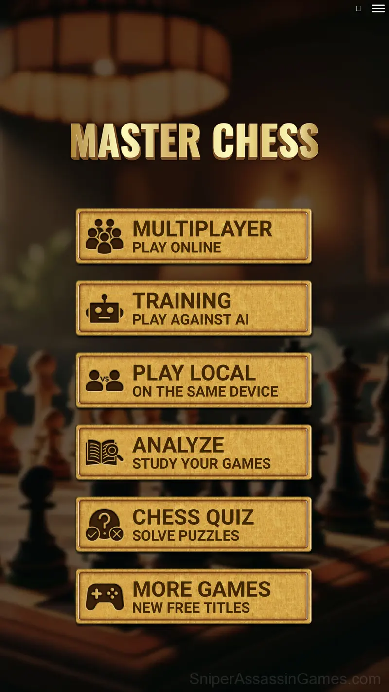 Master Chess gameplay screenshot 1