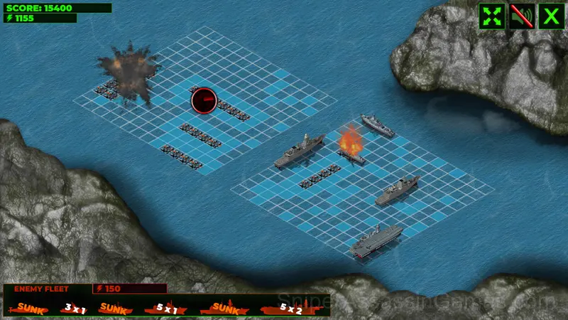 Battleship War Multiplayer gameplay screenshot 4