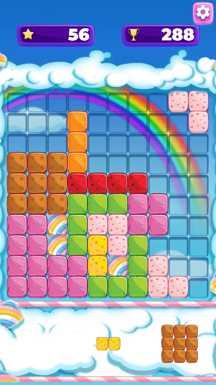 Gummy Blocks gameplay screenshot 2