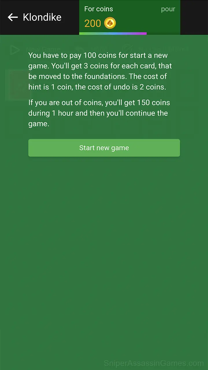 Klondike Solitaire gameplay screenshot 4