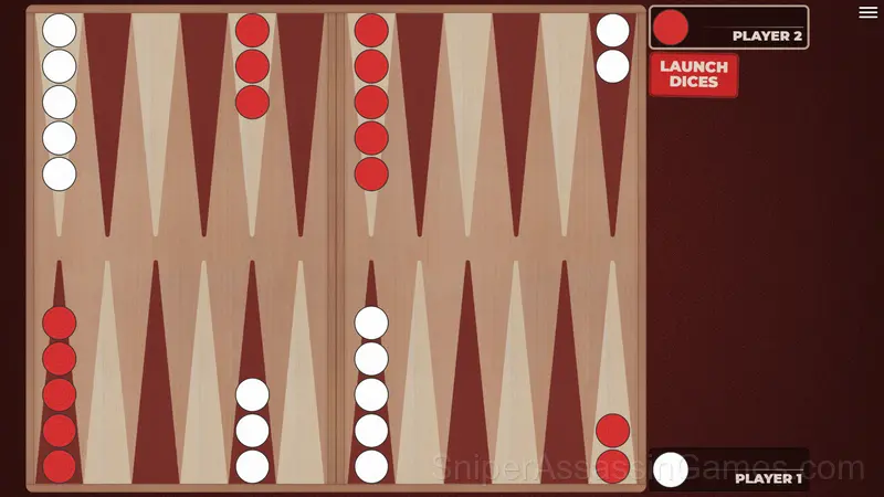 Backgammon Multiplayer gameplay screenshot 1
