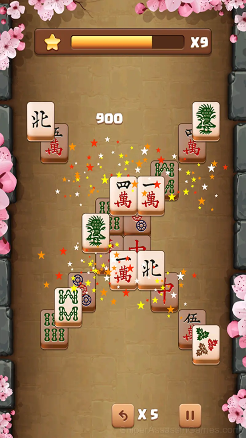Mahjong Flowers gameplay screenshot 4