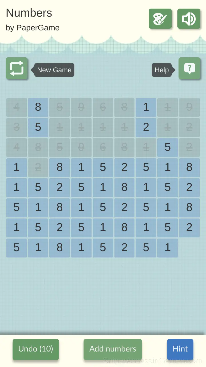 Numbers 19 gameplay screenshot 2