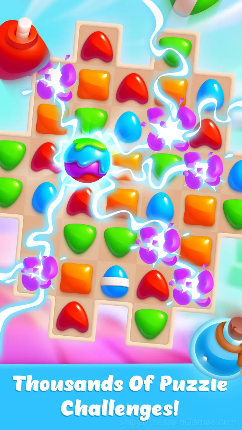 Skydom - Match 3 gameplay screenshot 1