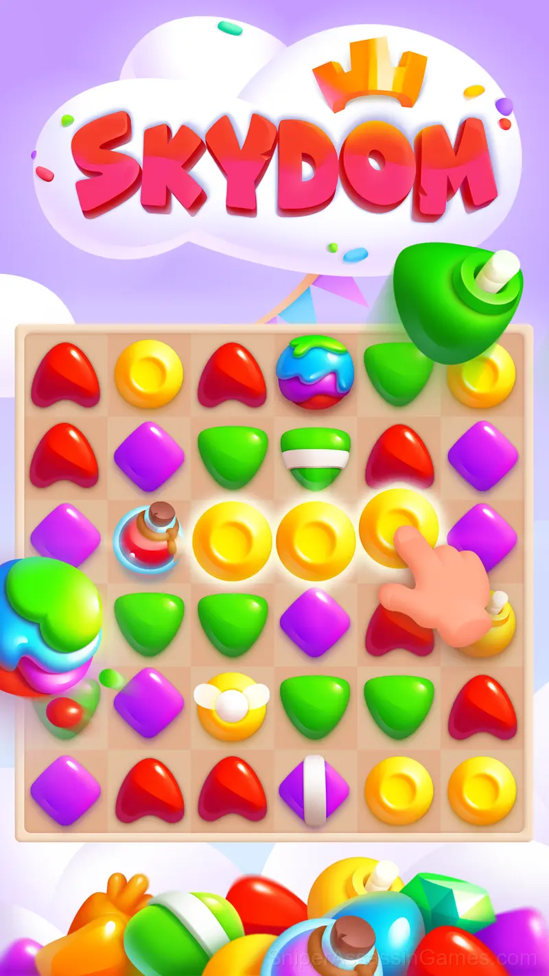 Skydom - Match 3 gameplay screenshot 5