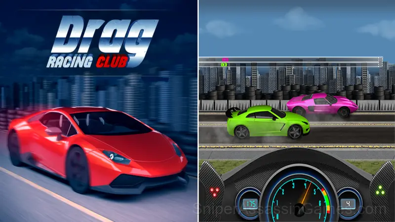 Drag Racing Club gameplay screenshot 1