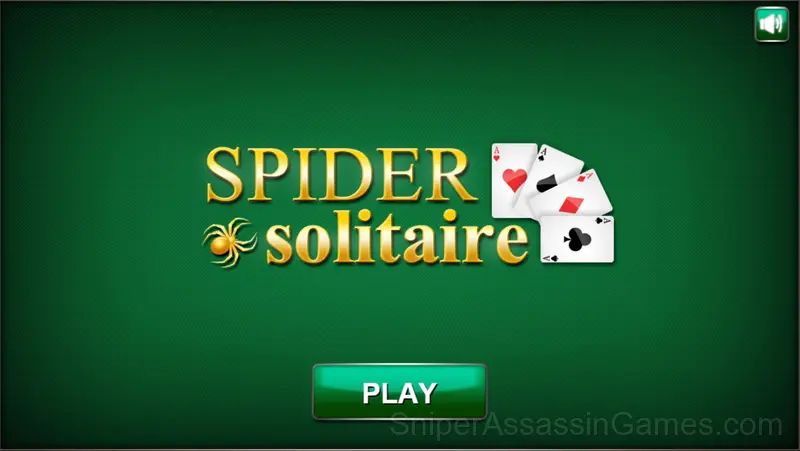 Spider Solitaire gameplay screenshot 1
