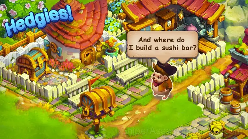 Hedgies! gameplay screenshot 2
