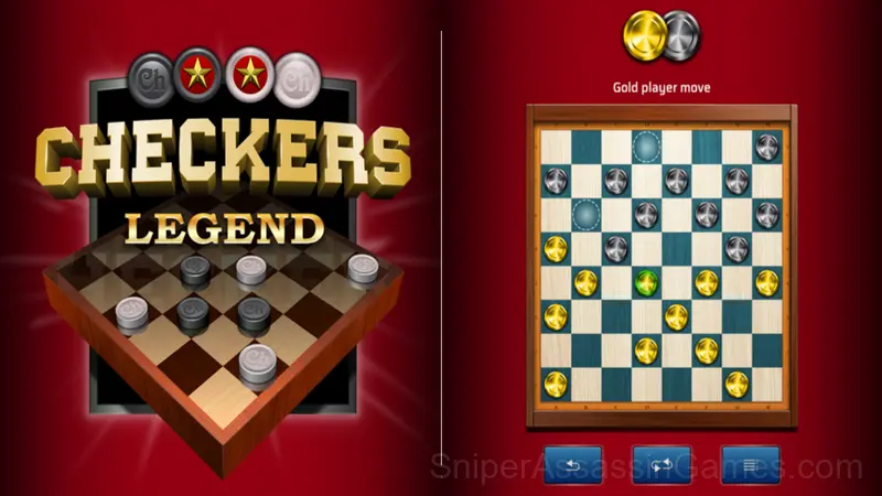 Checkers Legend gameplay screenshot 1