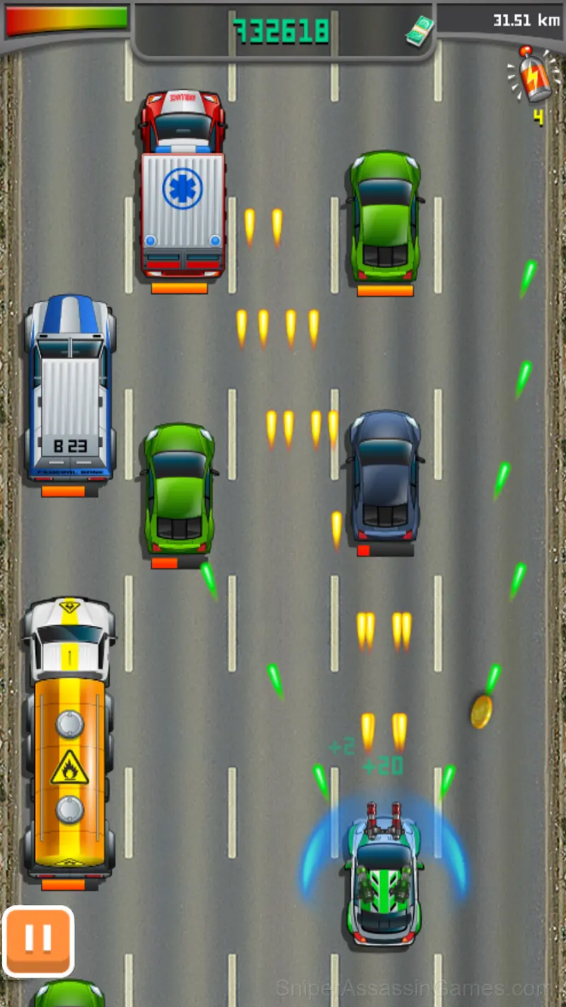 Road Fury gameplay screenshot 2