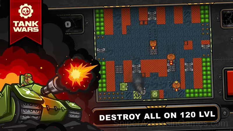 EG Tank Wars gameplay screenshot 1