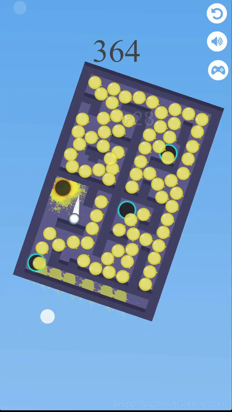 Balloon Maze gameplay screenshot 1
