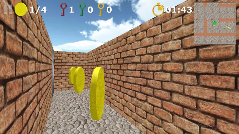 Maze World 3D gameplay screenshot 2