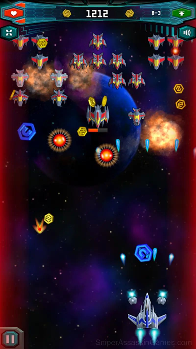 Galaxy Warriors gameplay screenshot 2
