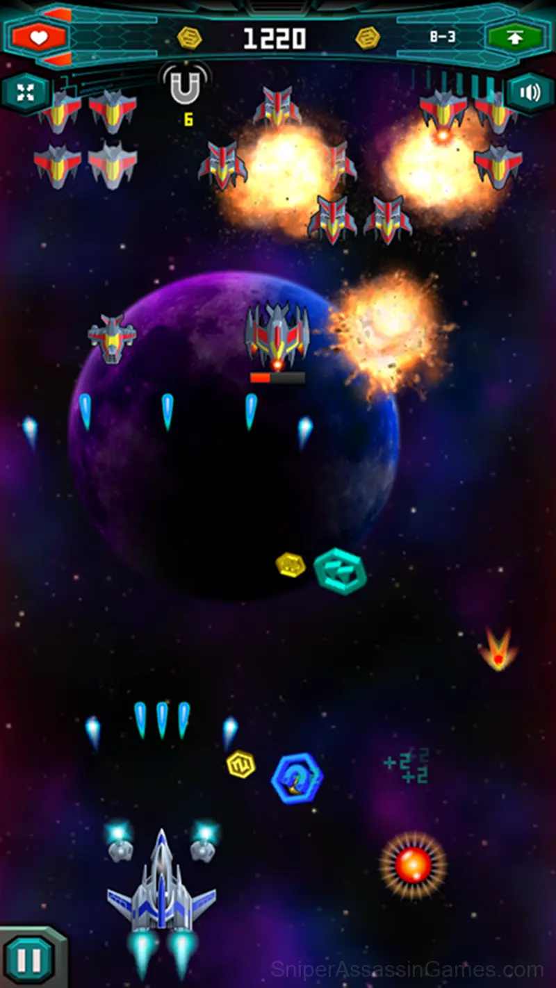 Galaxy Warriors gameplay screenshot 3