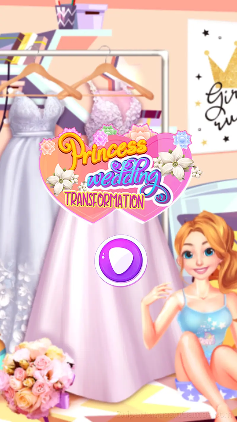 Princess Wedding Transformation gameplay screenshot 2