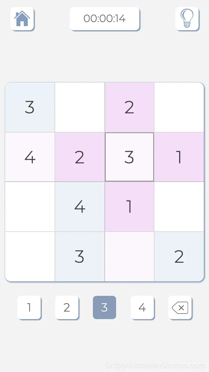 Sudoku gameplay screenshot 3