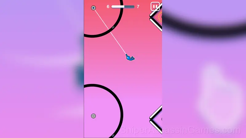 Stickman Swing gameplay screenshot 1