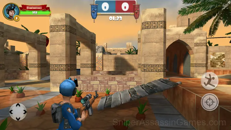 Sniper Clash 3D gameplay screenshot 2