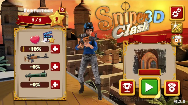 Sniper Clash 3D gameplay screenshot 5