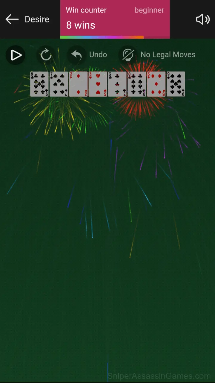 Desire Solitaire gameplay screenshot 5