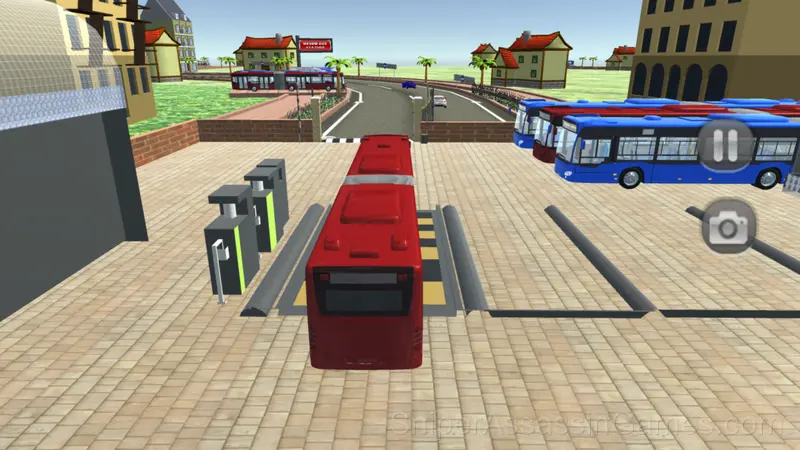 City Bus Simulator gameplay screenshot 2