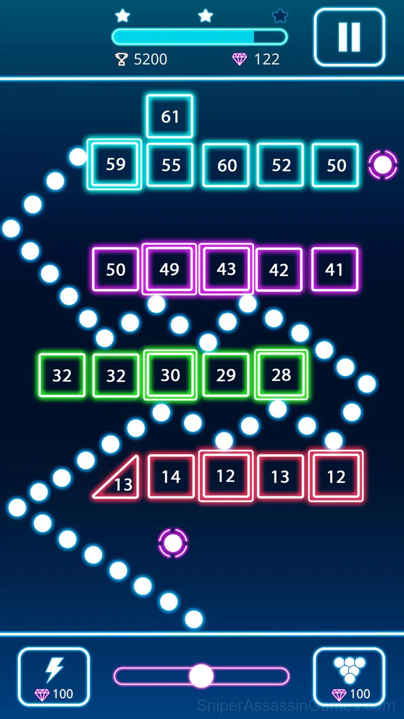 Bricks Breaker: Deluxe Crusher gameplay screenshot 3
