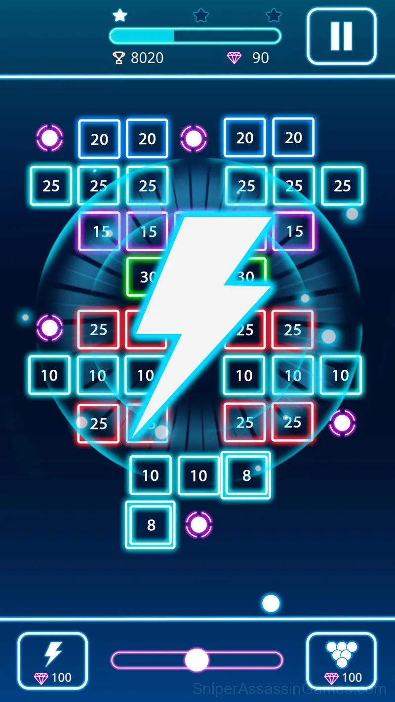 Bricks Breaker: Deluxe Crusher gameplay screenshot 4