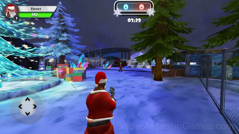 Winter Clash 3D gameplay screenshot 2
