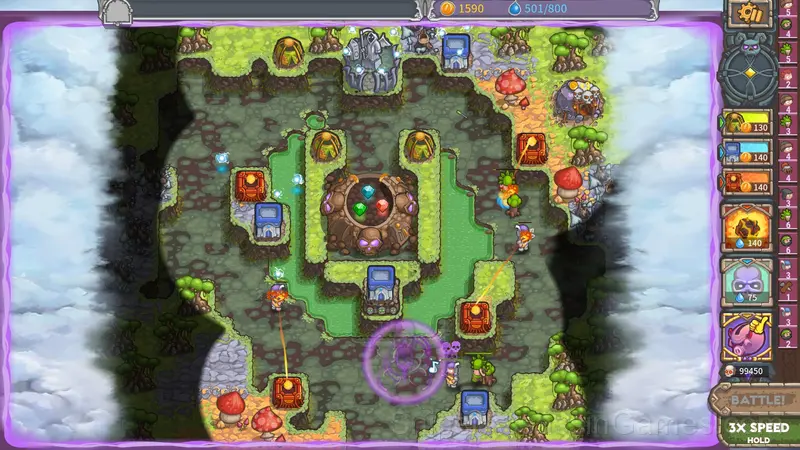 Cursed Treasure 2 gameplay screenshot 1