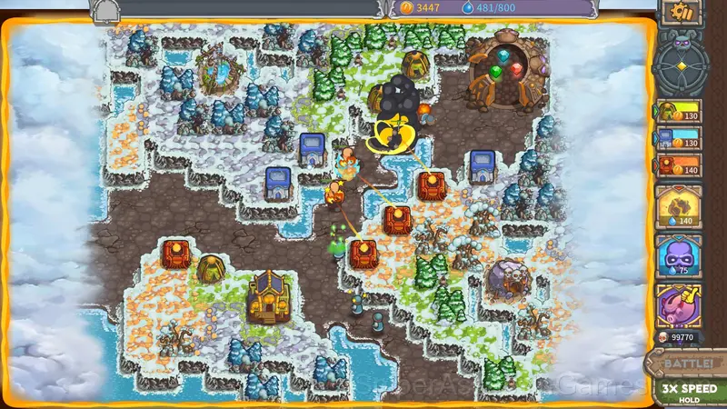 Cursed Treasure 2 gameplay screenshot 2