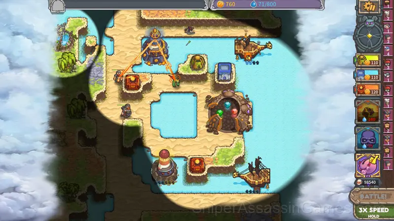 Cursed Treasure 2 gameplay screenshot 5