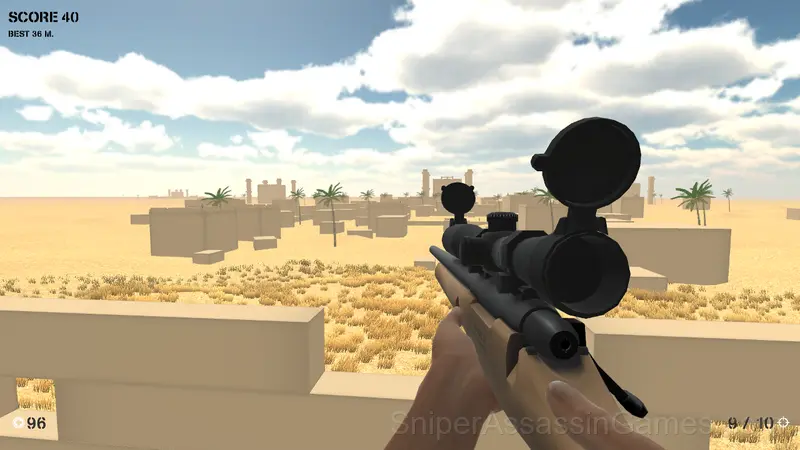 Sniper Reloaded gameplay screenshot 2