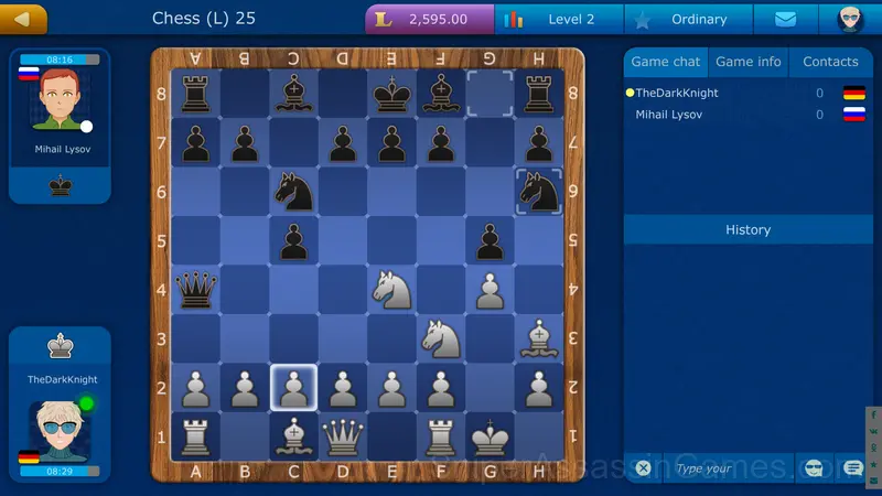 Chess gameplay screenshot 2