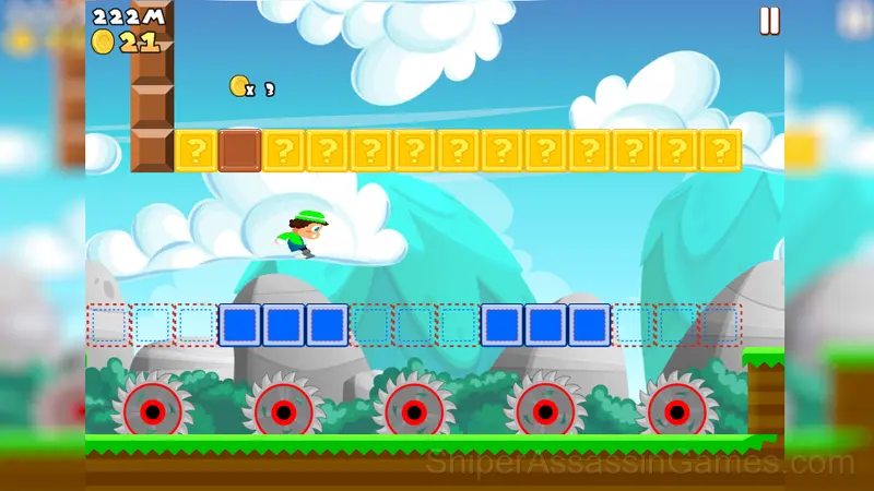 Luigi Run gameplay screenshot 1