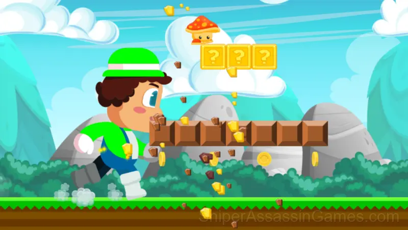 Luigi Run gameplay screenshot 2