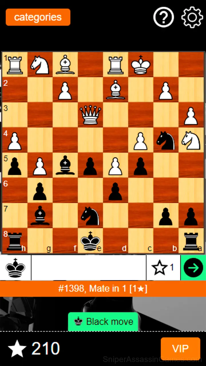 Chess puzzles gameplay screenshot 2