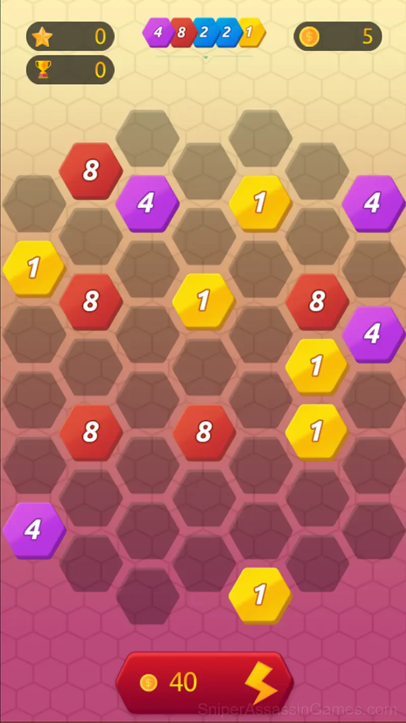 Match 4 gameplay screenshot 1
