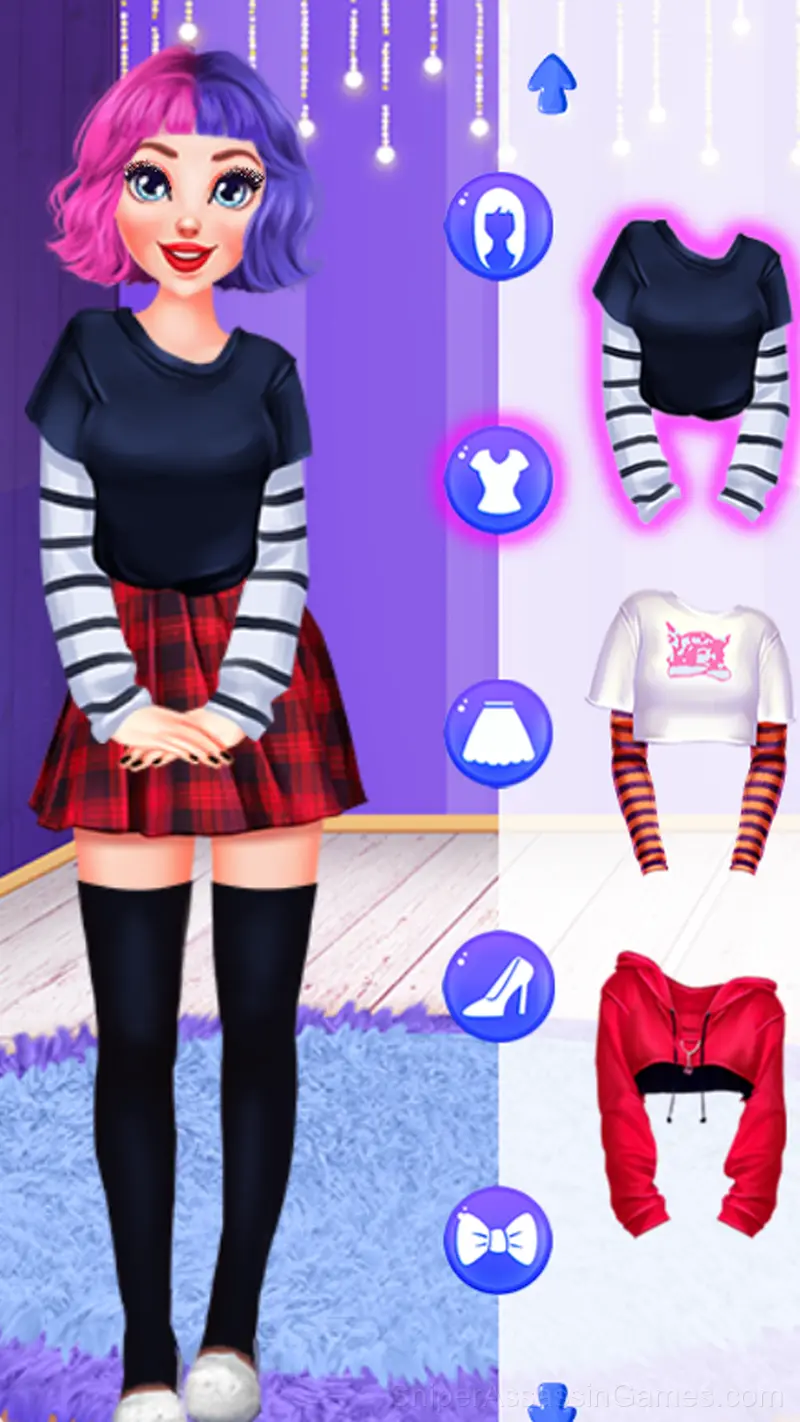 E-Girls Transformation gameplay screenshot 1