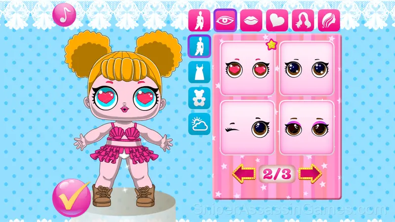 Doll Designer gameplay screenshot 1