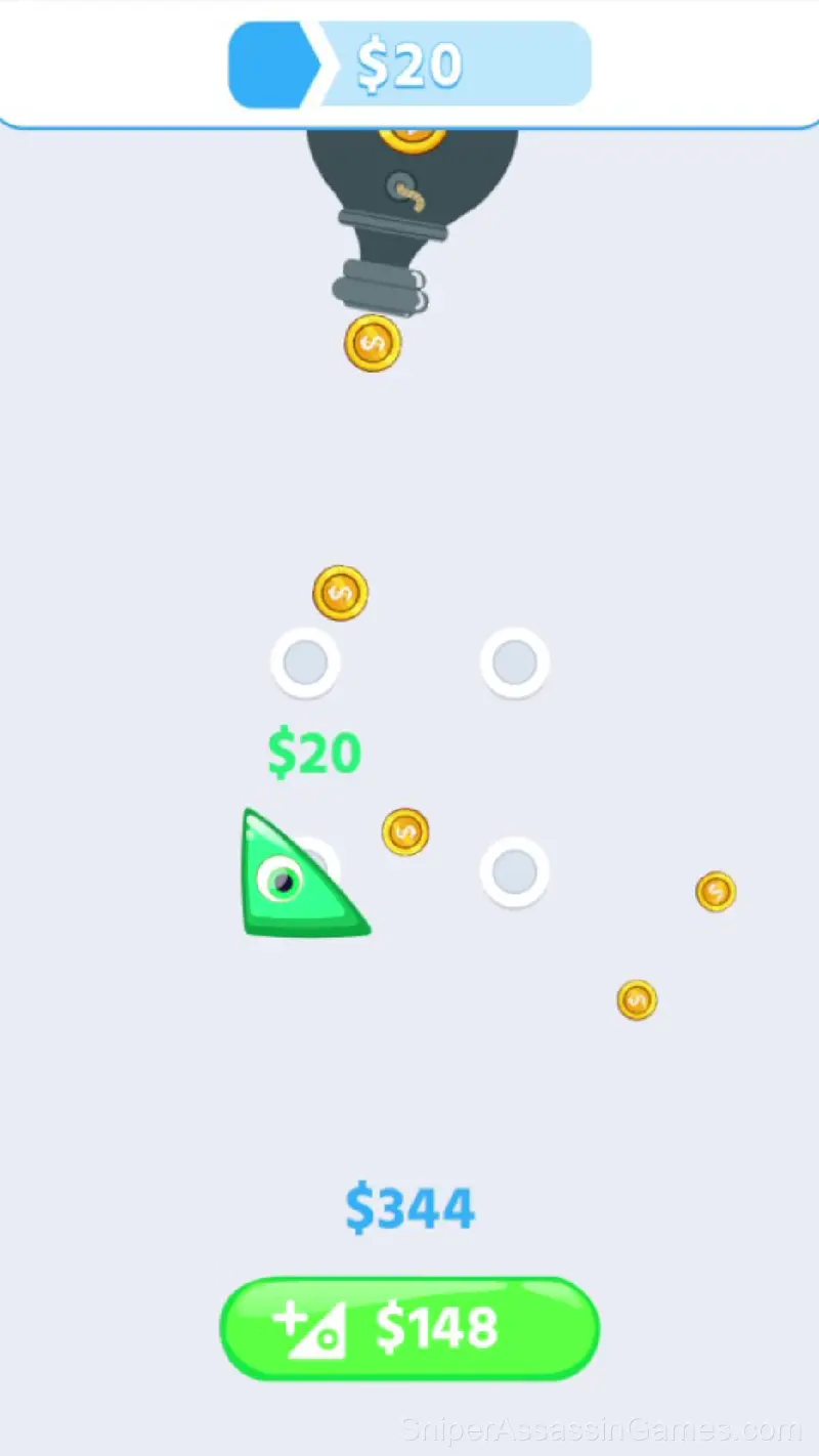 Money Gun gameplay screenshot 1
