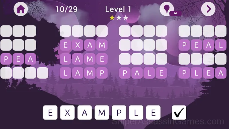 Words from Words gameplay screenshot 1