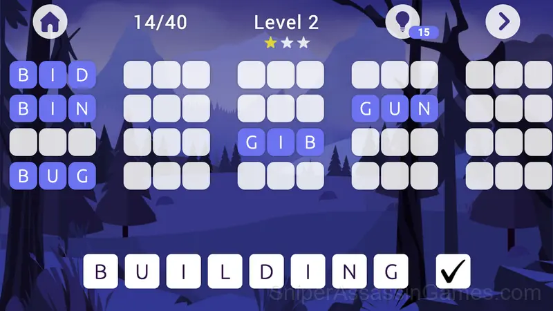 Words from Words gameplay screenshot 2