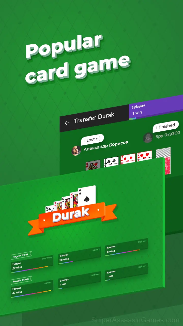Durak gameplay screenshot 2