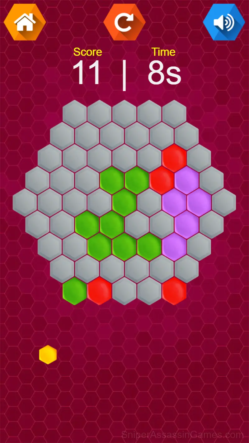 HexaTime gameplay screenshot 2