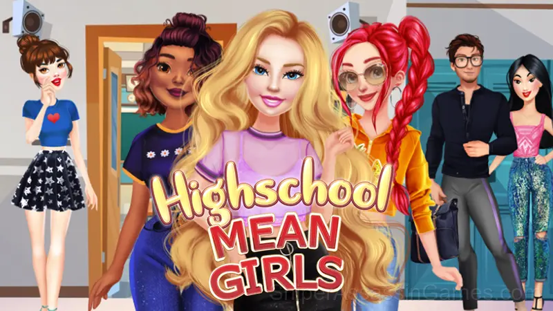 Highschool Mean Girls gameplay screenshot 1